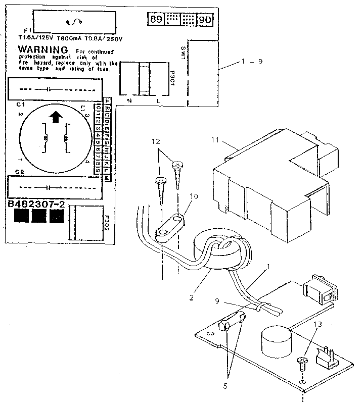 Filter pcb assembly