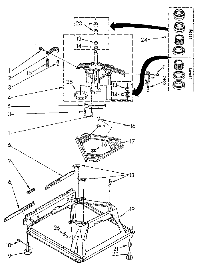 Machine base