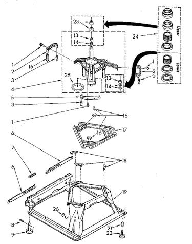 Machine base