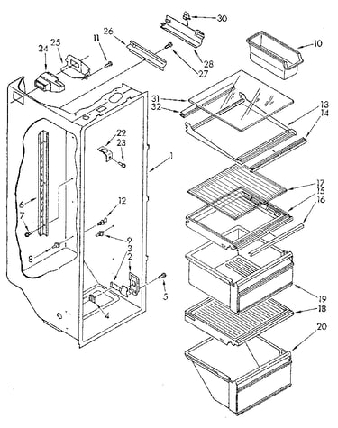 Refrigerator liner