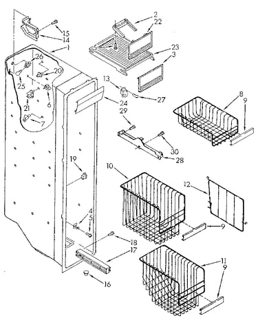 Freezer liner