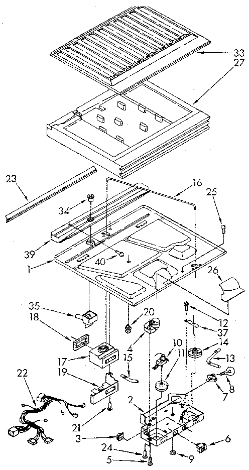 Compartment separator