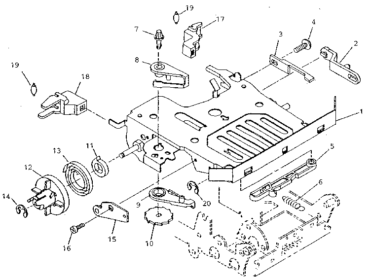 Ribbon feed mechanism