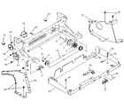 Sears 26853930 chassis attachment diagram