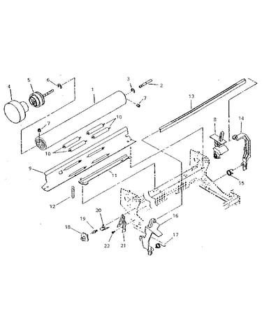 Platen mechanism
