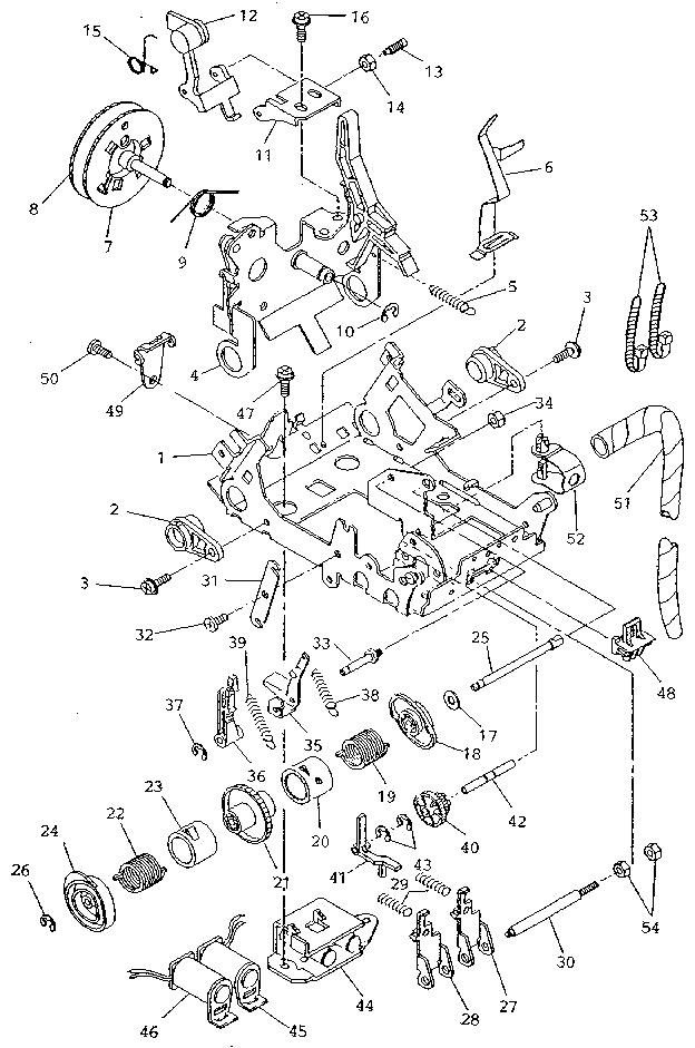 Carrier mechanism