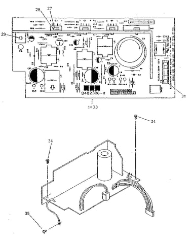 Power supply pcb assembly