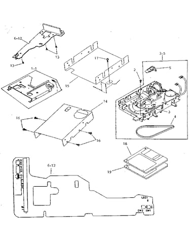 Floppy disk drive assembly