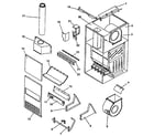 Sears 867766162 non-functional replacement parts diagram