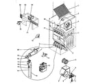 Sears 867766142 functional replacement parts diagram