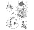 Kenmore 867767142 functional replacement parts diagram