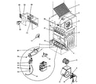 Kenmore 867767132 functional replacement parts diagram