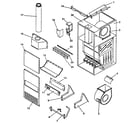 Kenmore 867767122 non-functional replacement parts diagram