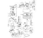 Sears 167410065 replacement parts diagram