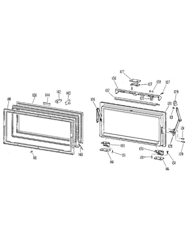 Countermaker door