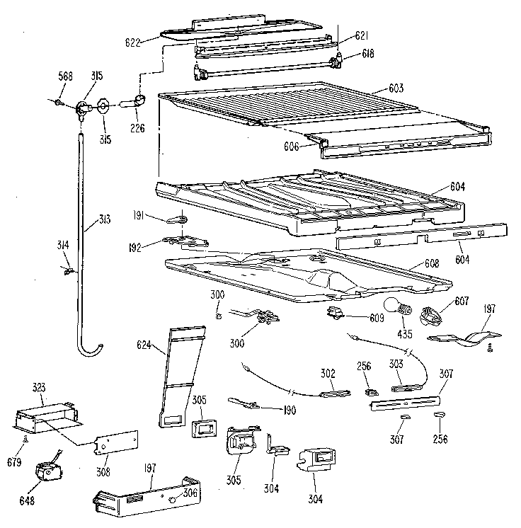 Compartment separator
