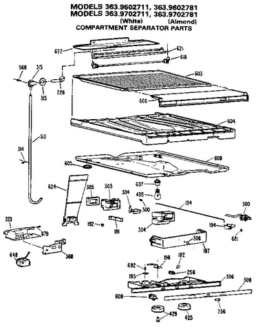 Compartment separator
