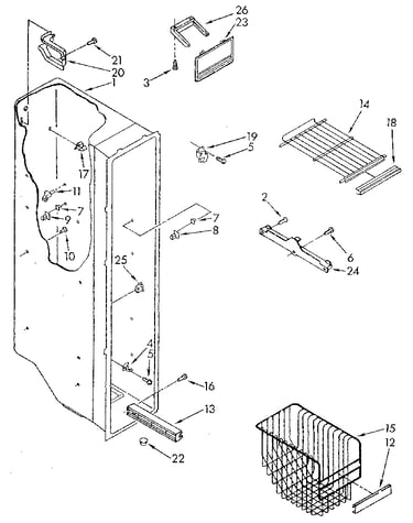 Freezer liner