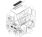 ICP NRGH36DDB01 cabinet parts diagram