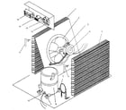 Sears 867815430 cooling section diagram