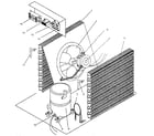 Sears 867815450 cooling section diagram