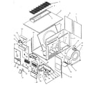 ICP NRGH24DDB01 cabinet parts diagram