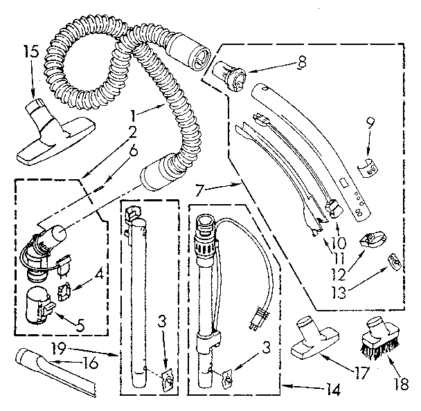 HOSE AND ATTACHMENT