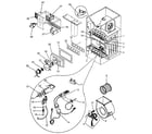 ICP NDGE125PH02 functional replacement parts diagram
