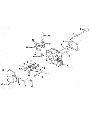 Cylinder head/valve/breather - group 4