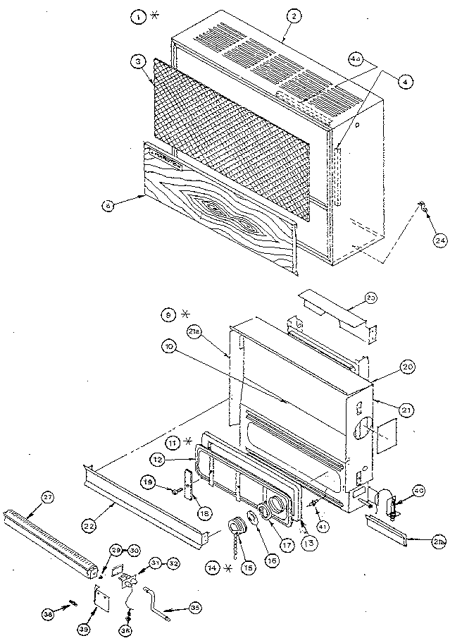 Cabinet and control