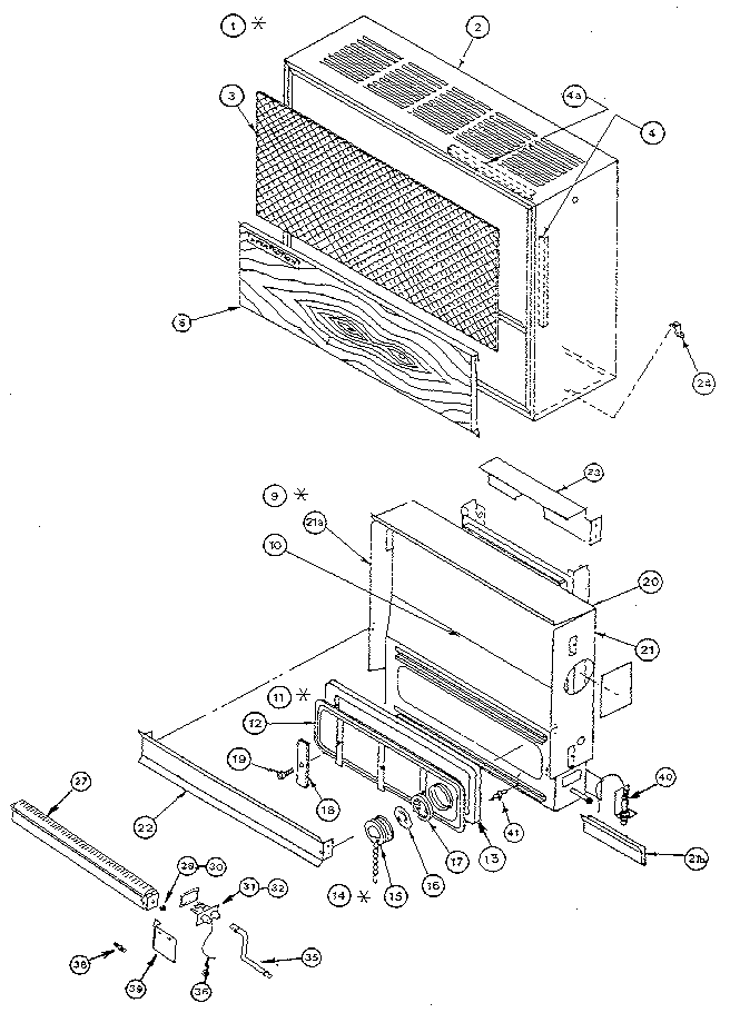 Cabinet and control