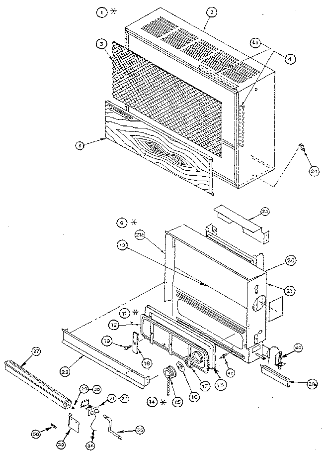 Cabinet and control
