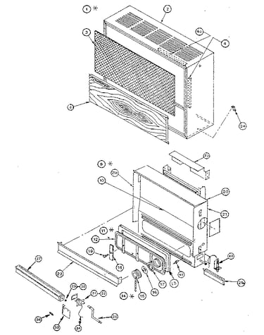 Cabinet and control