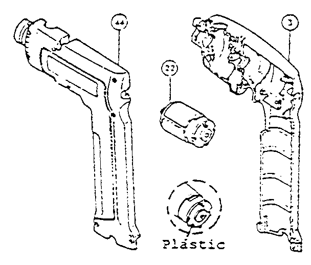 CHANGE ON MOTOR AND HOUSING, TYPE 1
