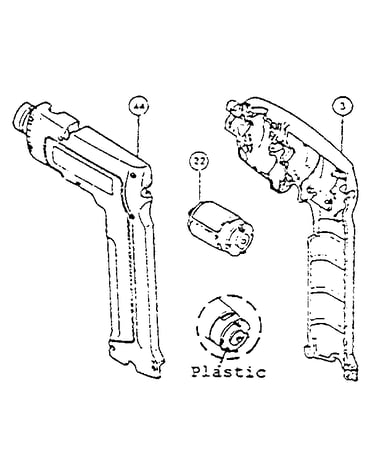 Change on motor and housing, type 1