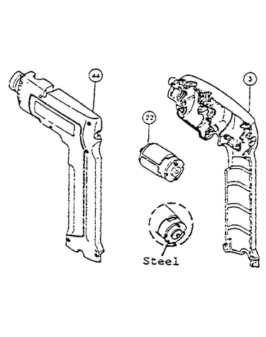 Change on motor and housing, type 2