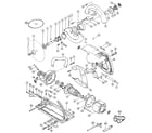 Makita 5077B unit parts diagram