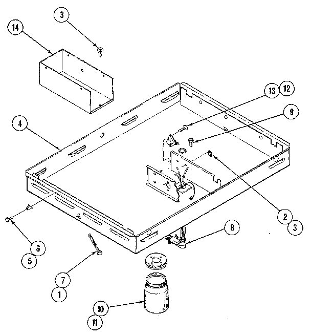 Burner box
