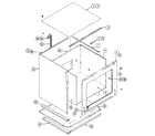 Jenn-Air 21138 basic body diagram