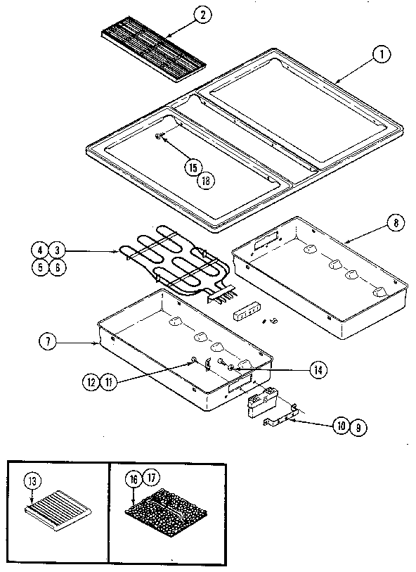 Top assembly