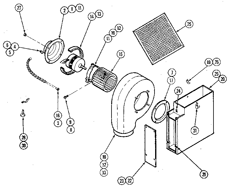 Blower plenum