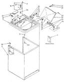 Top and cabinet