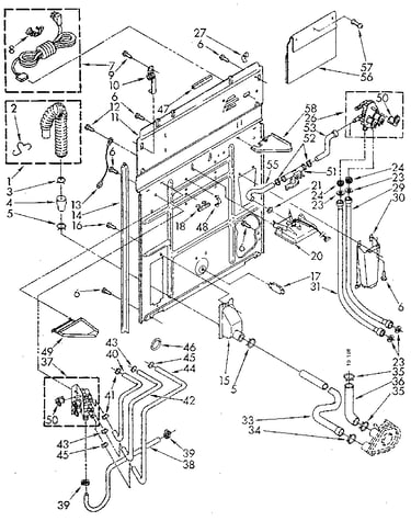 Rear panel