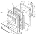 Kenmore 1069304701 refrigerator door diagram