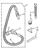 Hose and attachment