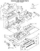 Nozzle and motor