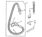 Kenmore 1163926581 optional parts (not included) diagram