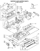 Nozzle and motor