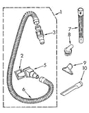 Hose and attachment