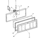 Kenmore 2539156280 lid diagram